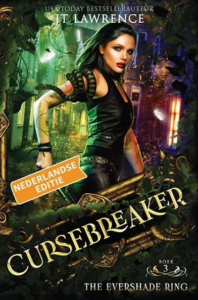 The Evershade Ring, Boek 3, een urban fantasy actie-avontuur: Cursebreaker, Nederlandse editie, een complete serie van 6 boeken