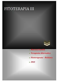 FITOTERAPIA III: ERVAS e PLANTAS MEDICINALES