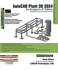 AutoCAD Plant 3D 2024 for Designers, 8th Edition