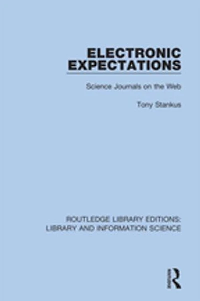 Electronic Expectations: Science Journals On The Web
