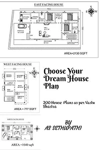 Choose Your Dream House Plan( 200 House Plans as per Vastu Shastra)