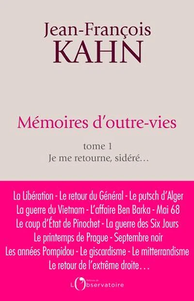 Je me retourne, sidéré...