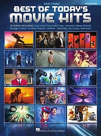 Best of Today's Movie Hits Easy Piano Songbook