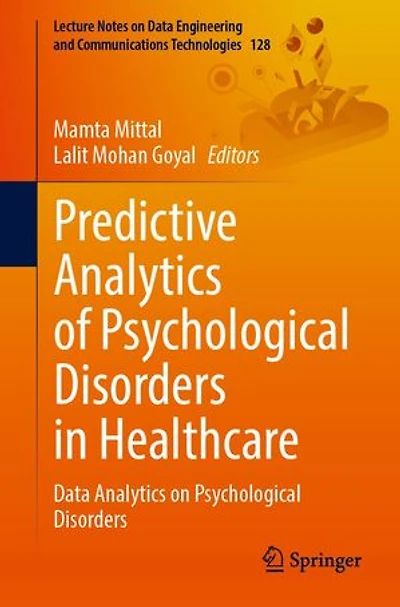 Predictive Analytics of Psychological Disorders Healthcare: Data on