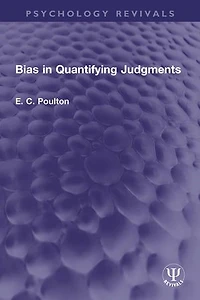 Bias Quantifying Judgments