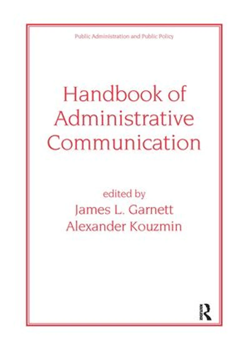 Handbook of Administrative Communication