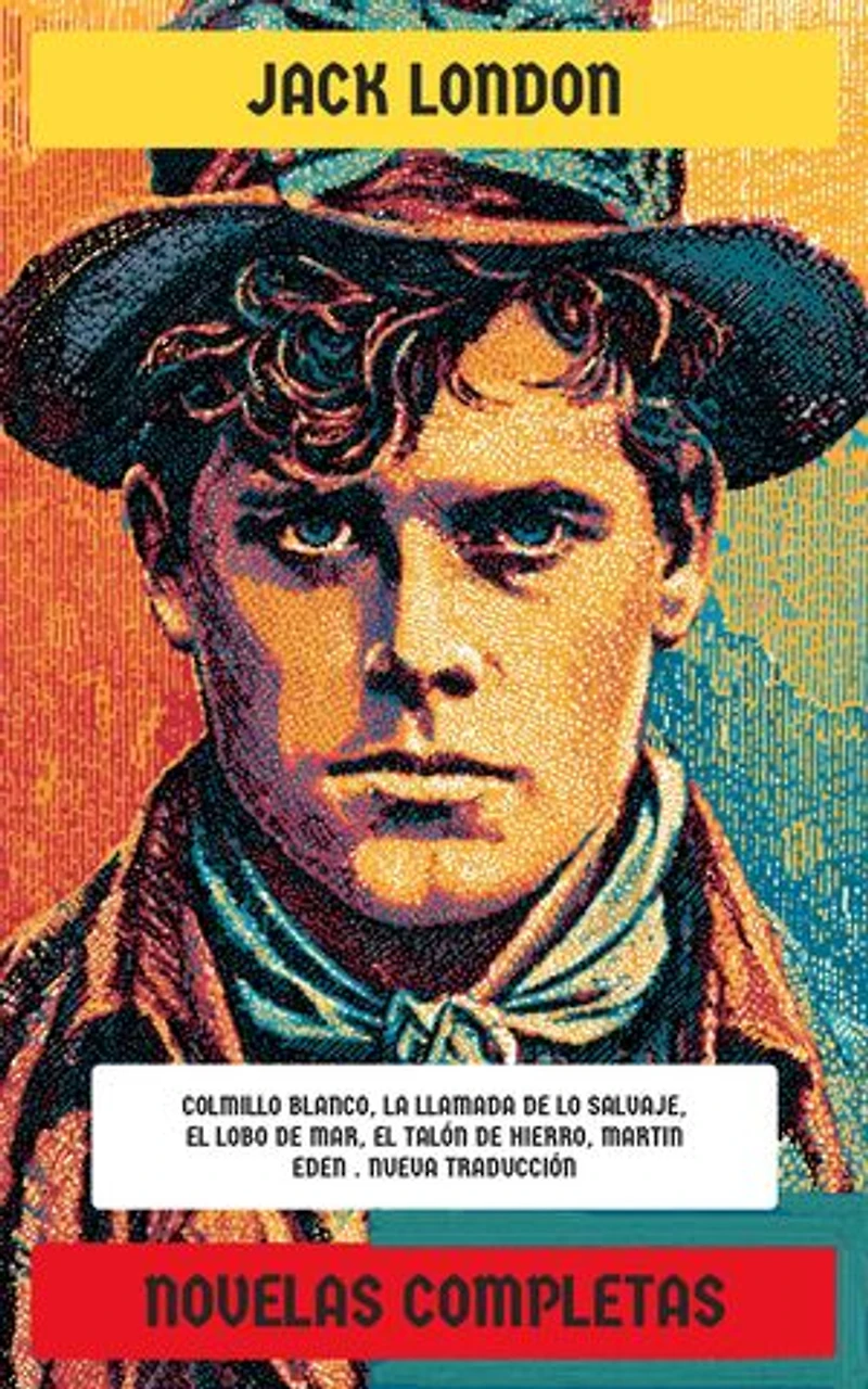 Jack London - Novelas Completas: Colmillo Blanco, La llamada de lo salvaje, El lobo de mar, El Talón de Hierro, Martin Eden, Una hija de las nieves, La peste escarlata, Antes de Adán