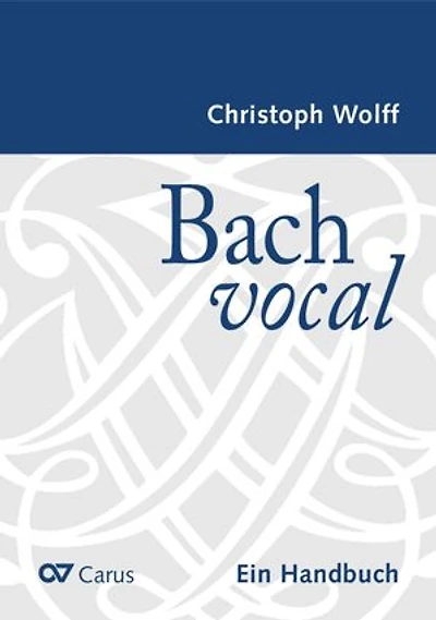 Bach vocal: Ein Handbuch