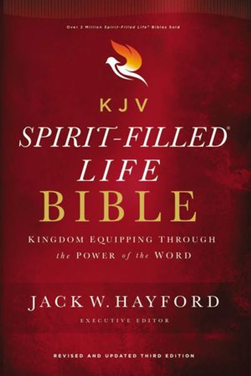 KJV, Spirit-Filled Life Bible, Third Edition, Leathersoft, Brown, Red Letter, Comfort Print: Kingdom Equipping Through the Power of Word