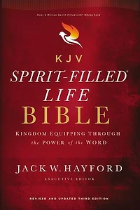 KJV, Spirit-Filled Life Bible, Third Edition, Leathersoft, Brown, Red Letter, Comfort Print: Kingdom Equipping Through the Power of Word