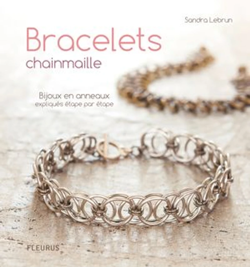 Bracelets chainmaille: Bijoux en anneaux expliqués étape par étape