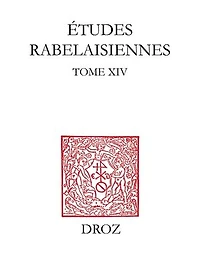 Etudes rabelaisiennes: Tome XIV