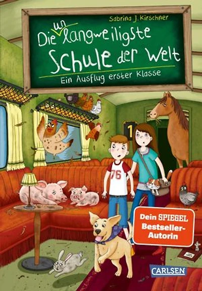 Die unlangweiligste Schule der Welt 9: Ein Ausflug erster Klasse: Kinderbuch ab 8 Jahren über eine lustige Schule mit einem Geheimagenten