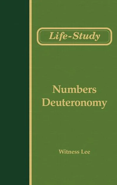 Life-study of Numbers and Deuteronomy