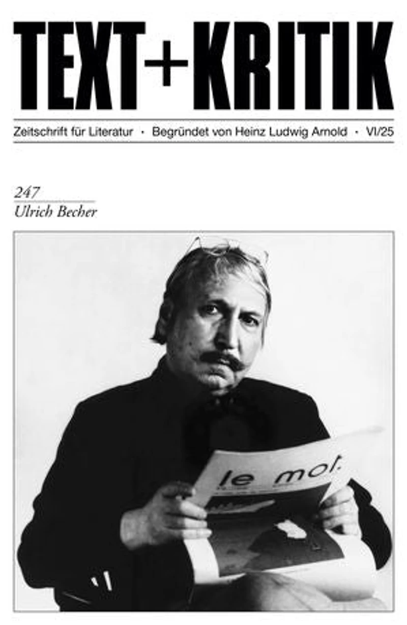 TEXT + KRITIK 247 - Ulrich Becher