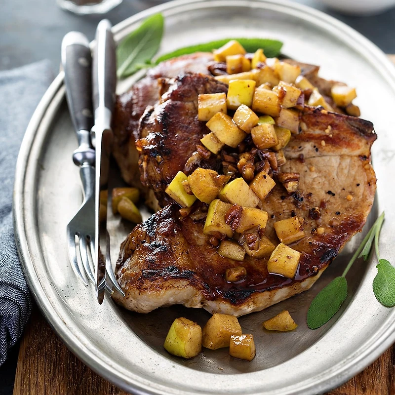 Apple Baked Pork Chops (Kit)