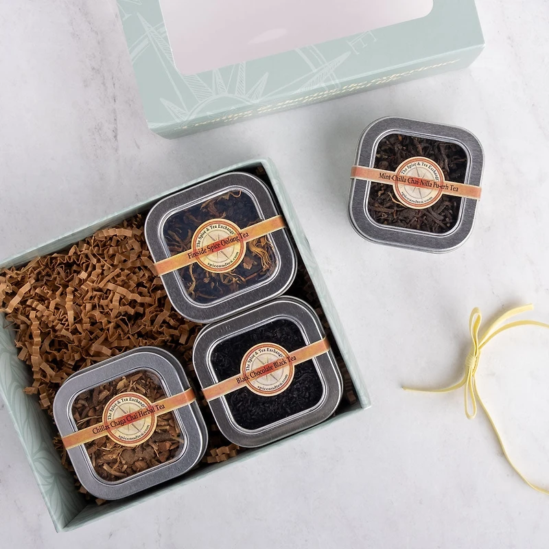 A Hug in a Mug 4 Tin Gift Box