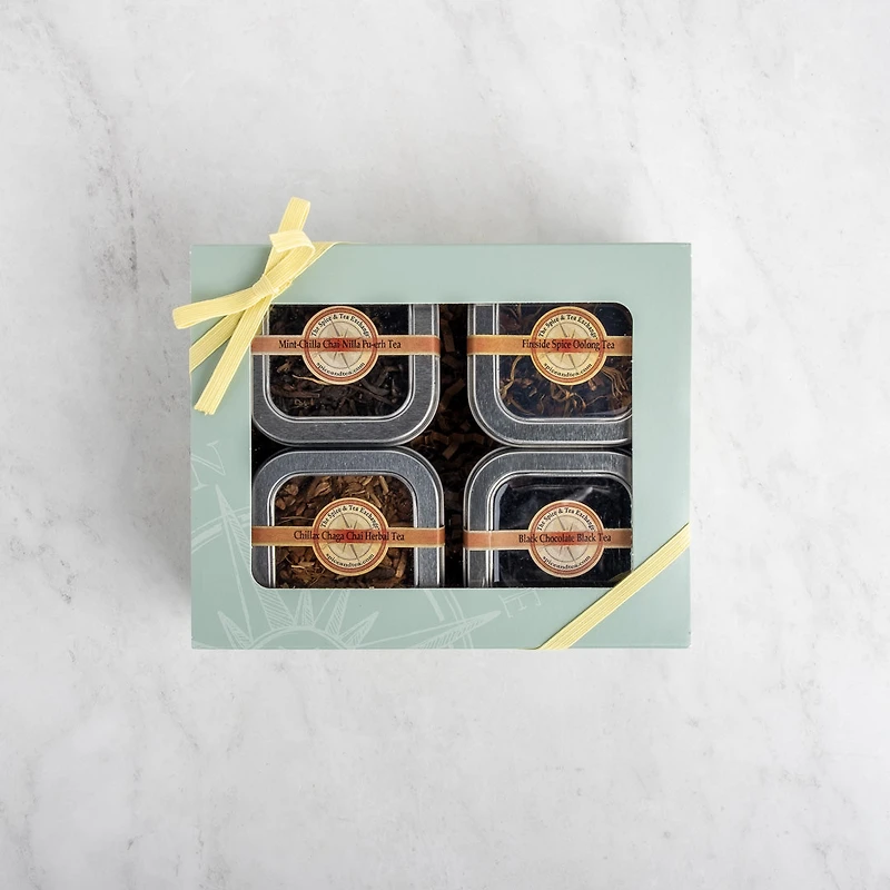 A Hug in a Mug 4 Tin Gift Box