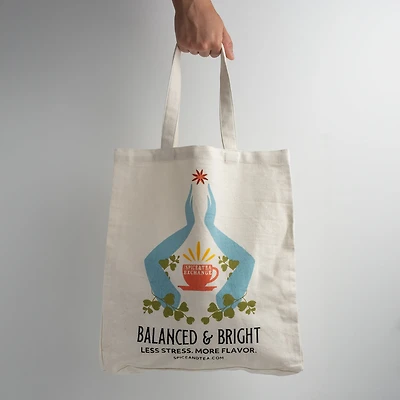 Balanced & Bright Tote Bag