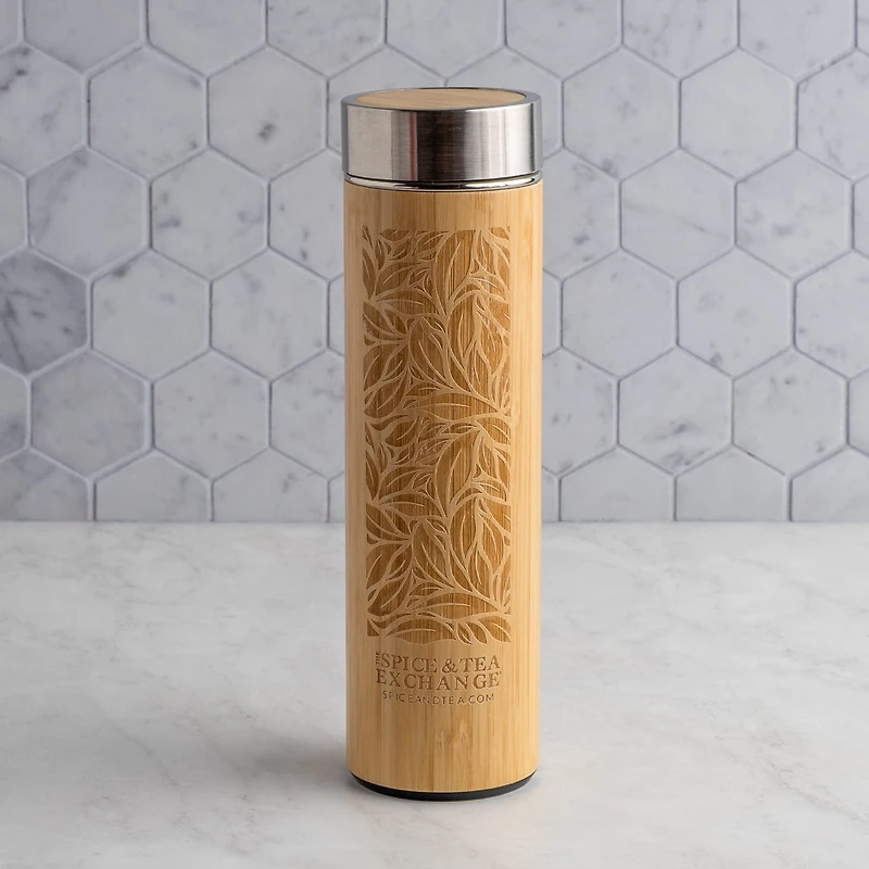 Bamboo Leaf Travel Tumbler