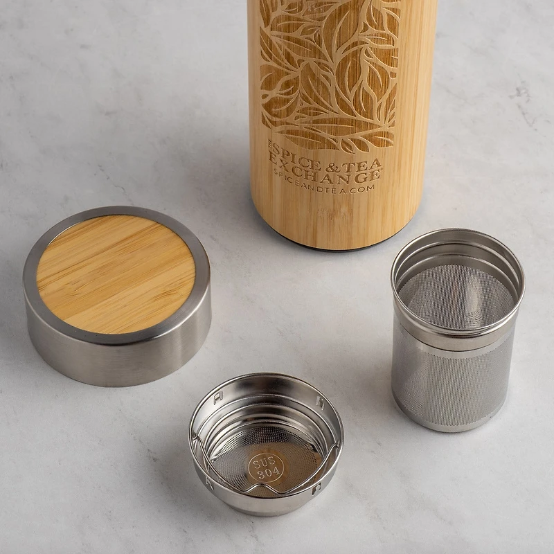 Bamboo Leaf Travel Tumbler
