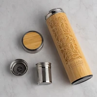 Bamboo Leaf Travel Tumbler