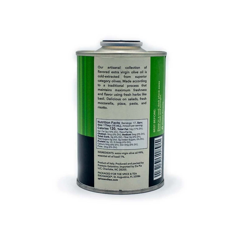 Basil Extra Virgin Olive Oil