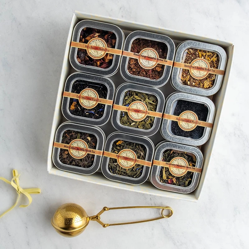 Best Selling Teas 9 Tin Gift Box