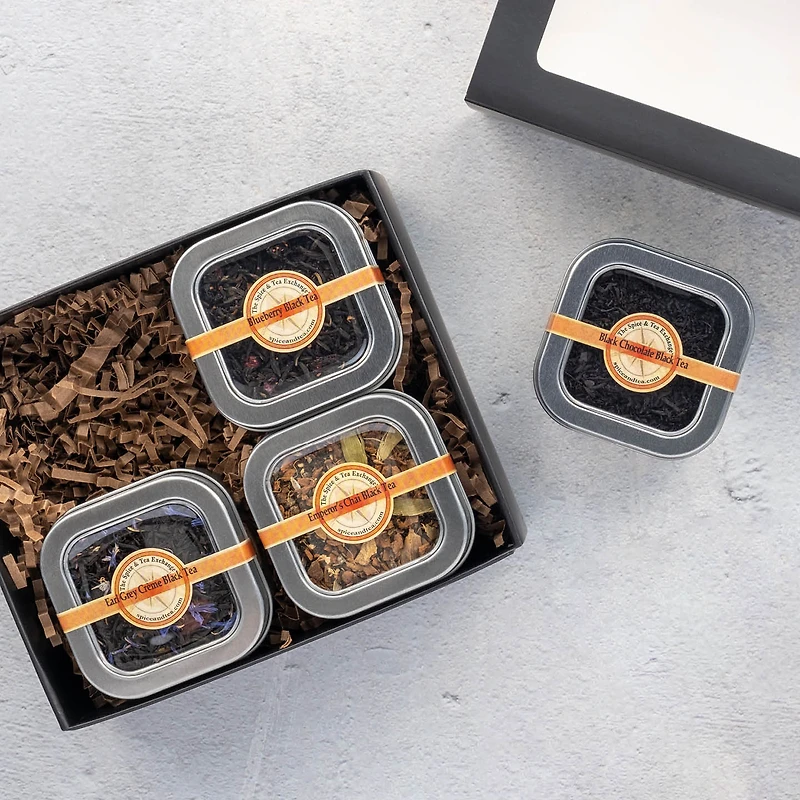 Black Tea 4 Tin Gift Box