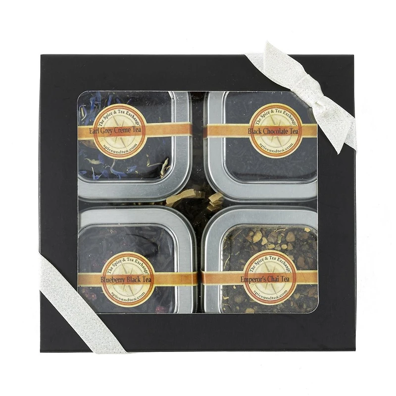 Black Tea 4 Tin Gift Box
