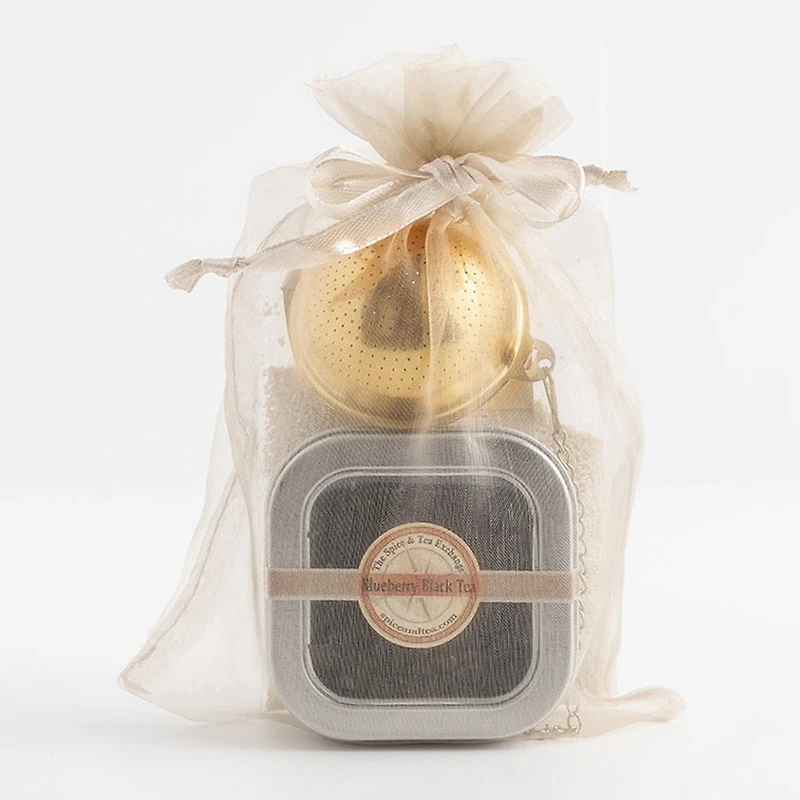 Blueberry Black Tea Tin with Infuser