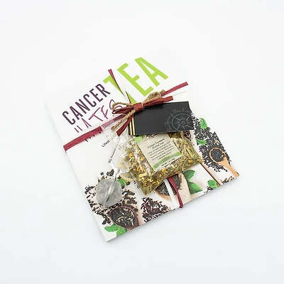 Cancer Hates Tea Book & Bundle - Ginger Turmeric
