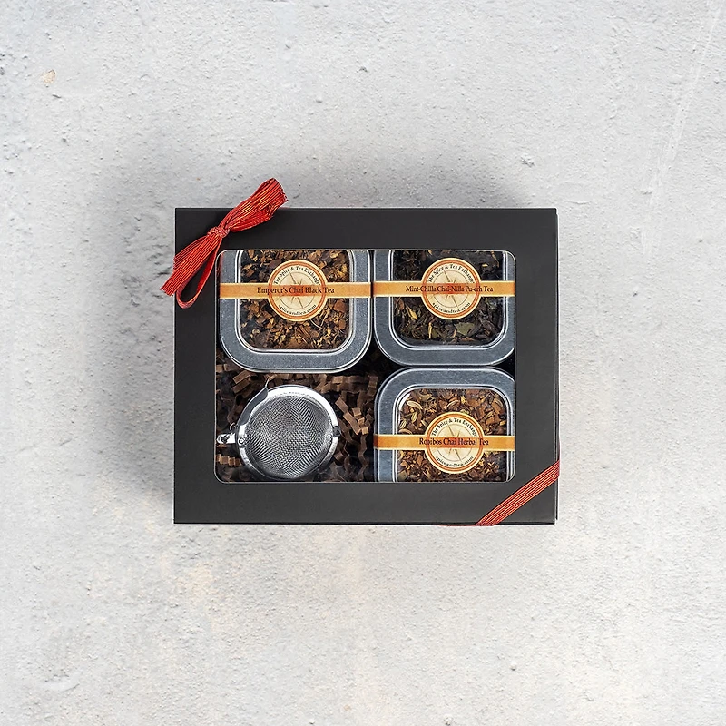 Chai Lover's 3 Tin Gift Box