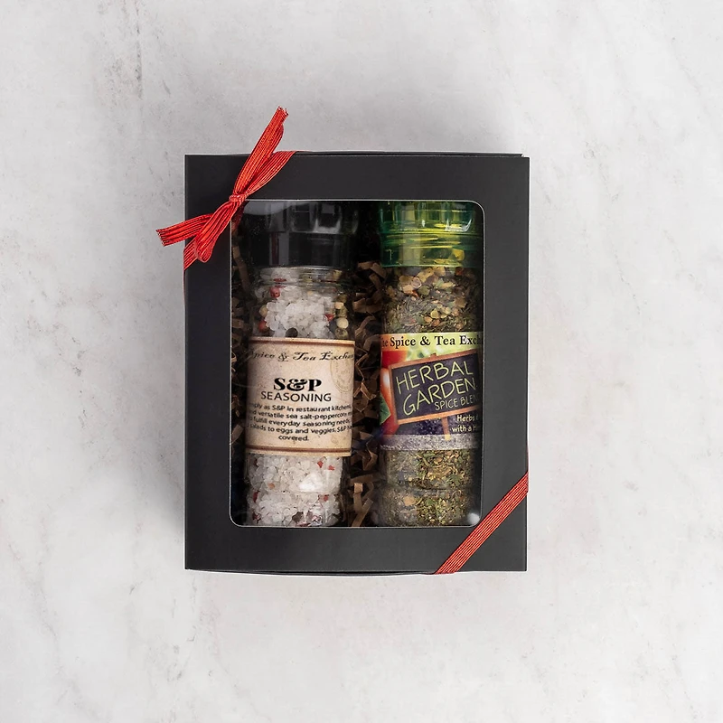 Culinary Seasonings Grinder Duo Gift Box