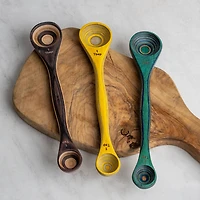 Double Ended Spoon (Navy, Peacock, Lemon, Natural)