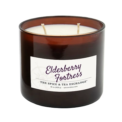 Elderberry Fortress Candle