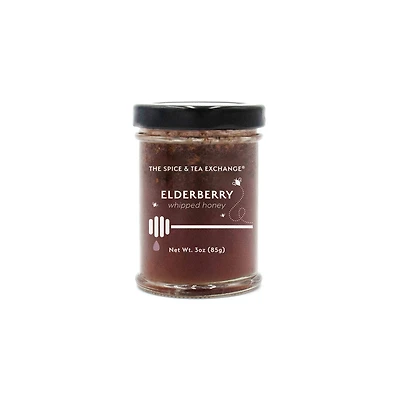 Elderberry Whipped Honey Jar