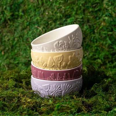 Dip Bowls - Assorted Floral Meadow (Set of 4)