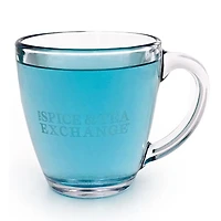 Branded Glass Tea Mug