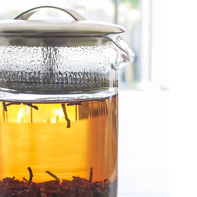 Glass Pitcher with Filter