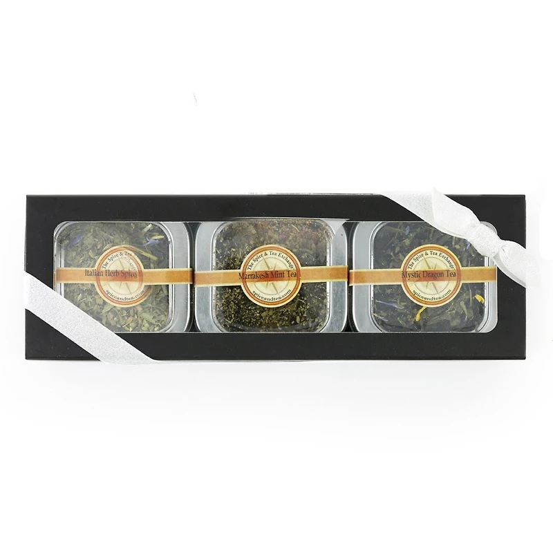 Green Tea 3 Tin Gift Box