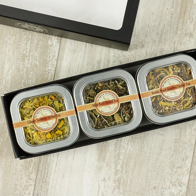 Herbal Tea 3 Tin Gift Box