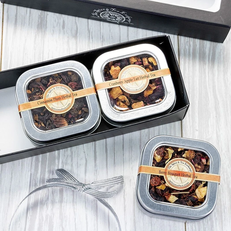 Herbal Tea Harmony 3 Tin Gift Box