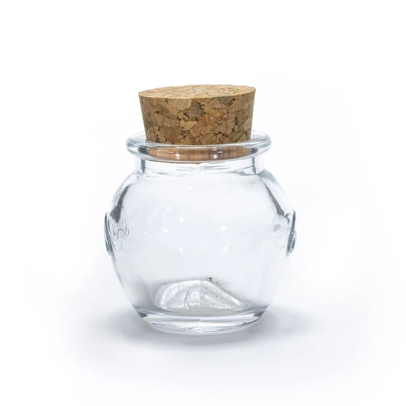 Glass Jar Honey Pot with Cork
