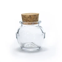Glass Jar Honey Pot with Cork