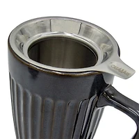 Lava Gray Tea Mug Infuser