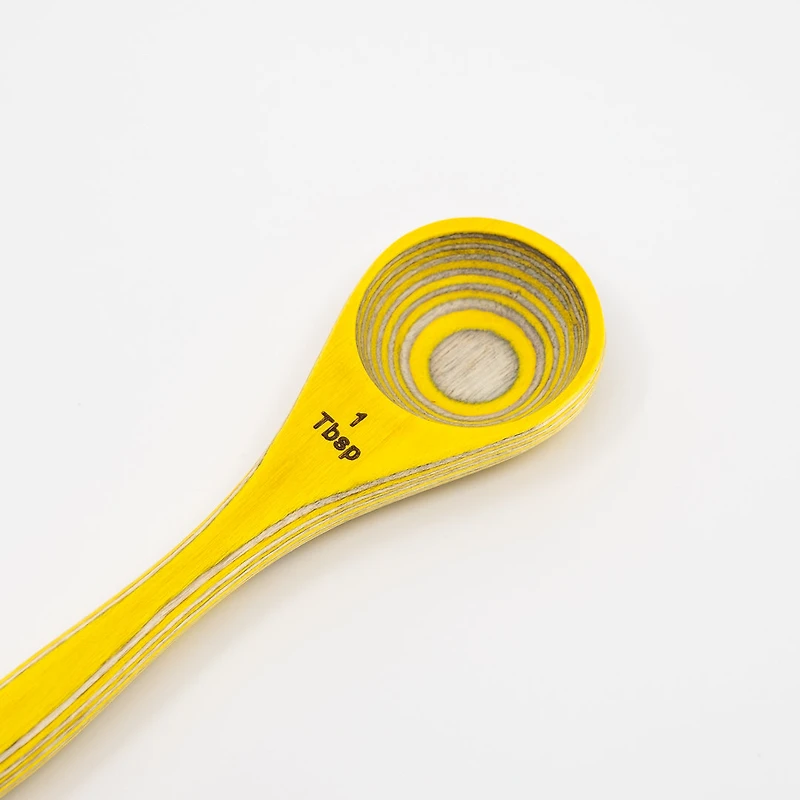 Double Ended Spoon (Navy, Peacock, Lemon, Natural)