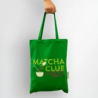 Matcha Club Tote Bag