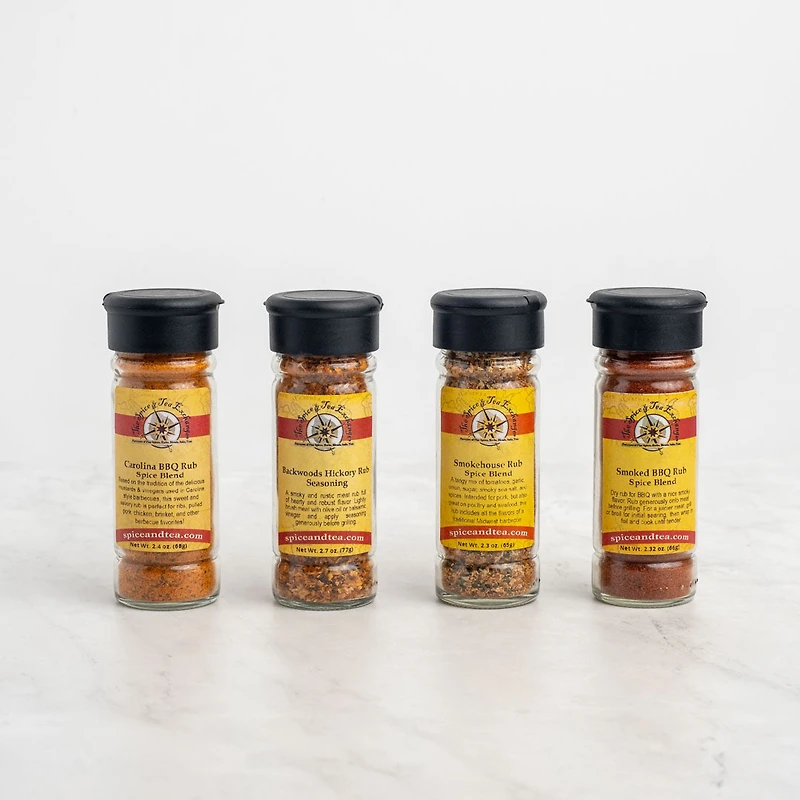 Must-Have BBQ Rubs 4-Pack Gift Set