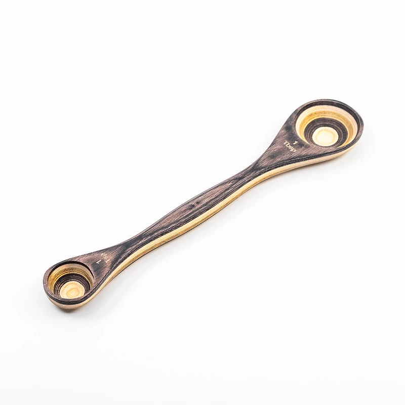 Double Ended Spoon (Navy, Peacock, Lemon, Natural)